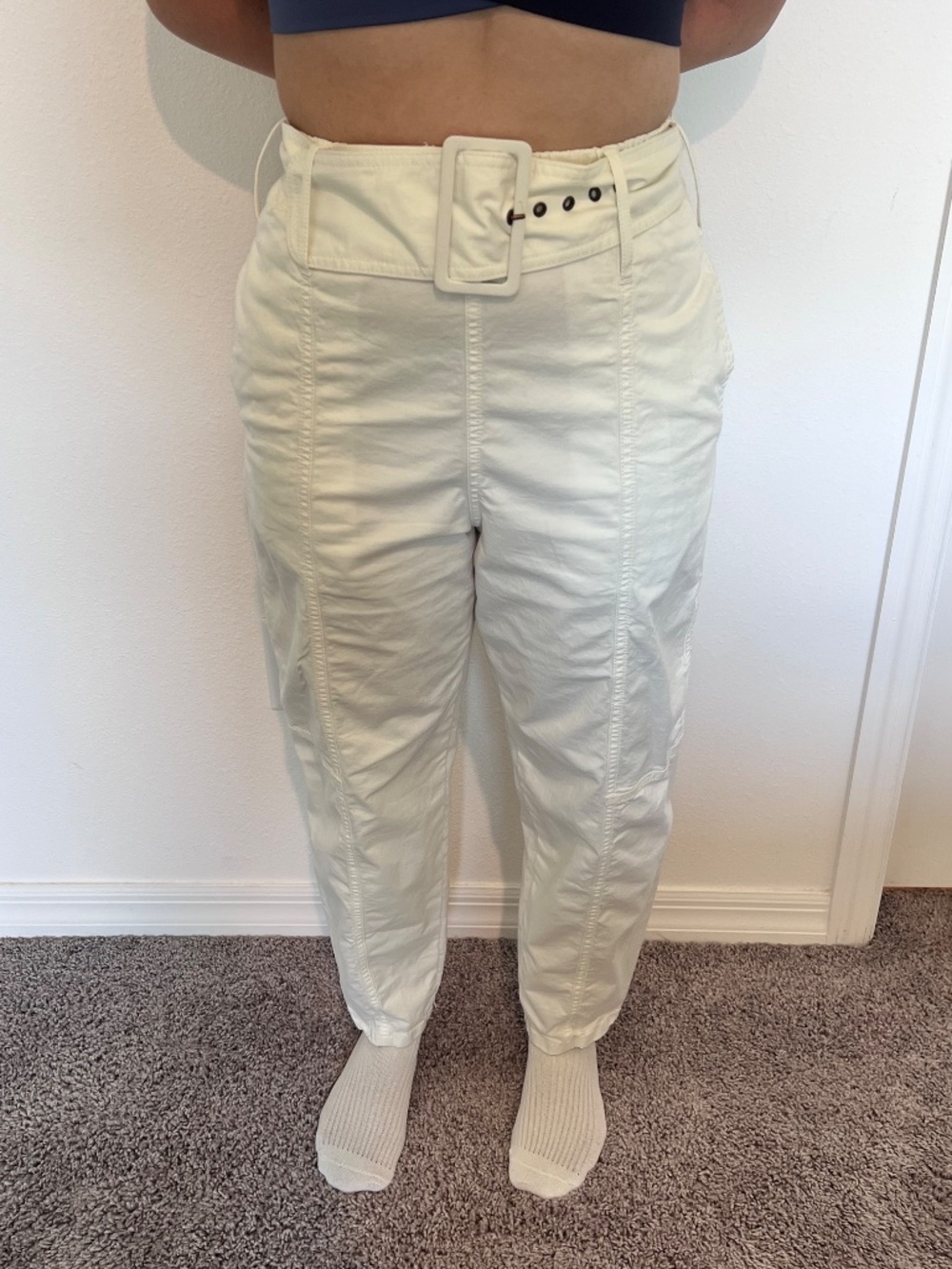 See by Chloé high-waisted utility pants Size Small